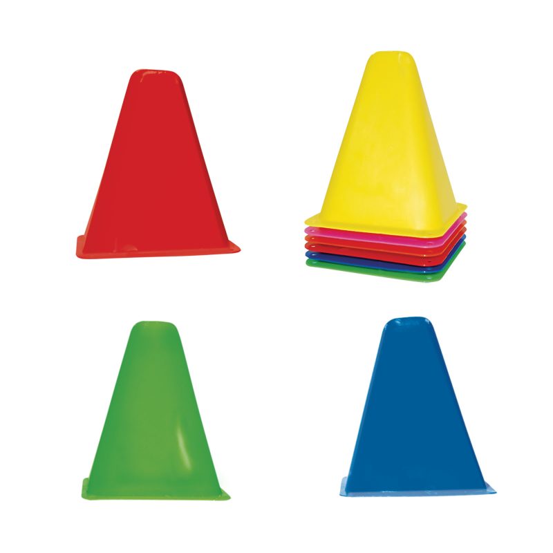 Didacti Cono base cuadrada17.5cm base  6pzas