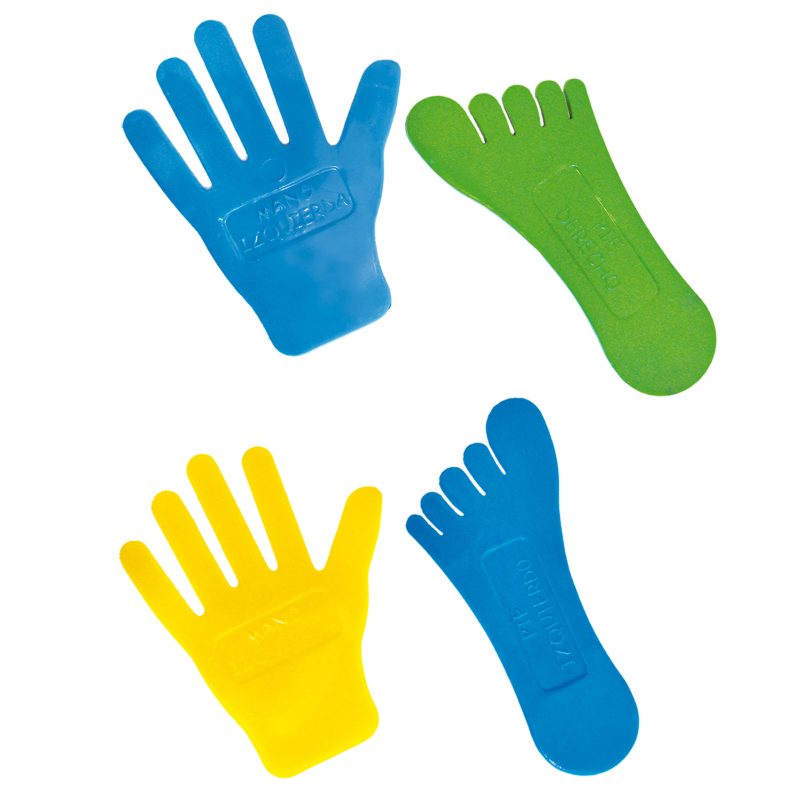 Didacti Huellas pies manos 21.5cm 10pzas