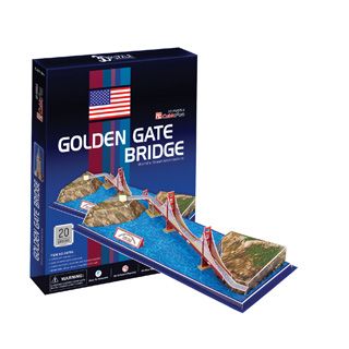 Didacti Rompecabezas 3D Golden gate bridge 20pzas