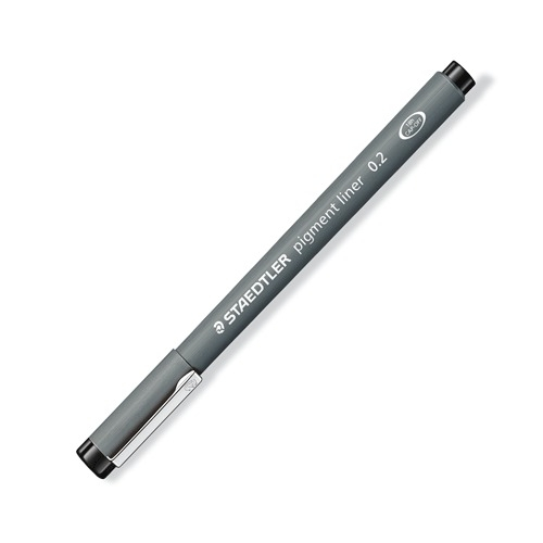 Didacti Estilógrafo desechable negro 0.02mm 1pza
