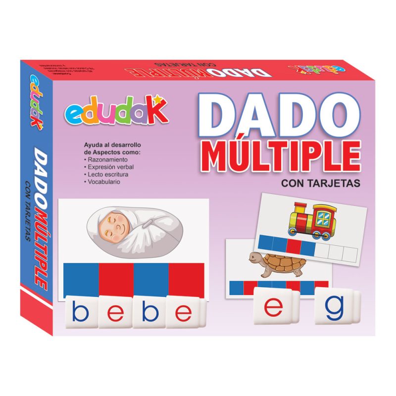 Didacti Dado múltiple con tarjetas