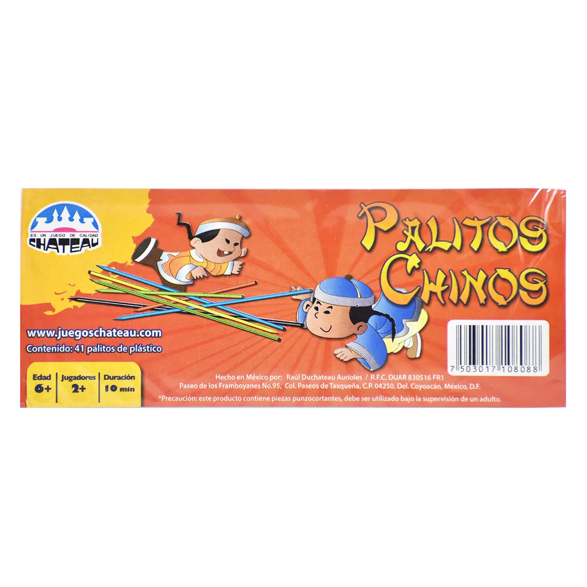 Didacti Palitos chinos en bote 41pzas