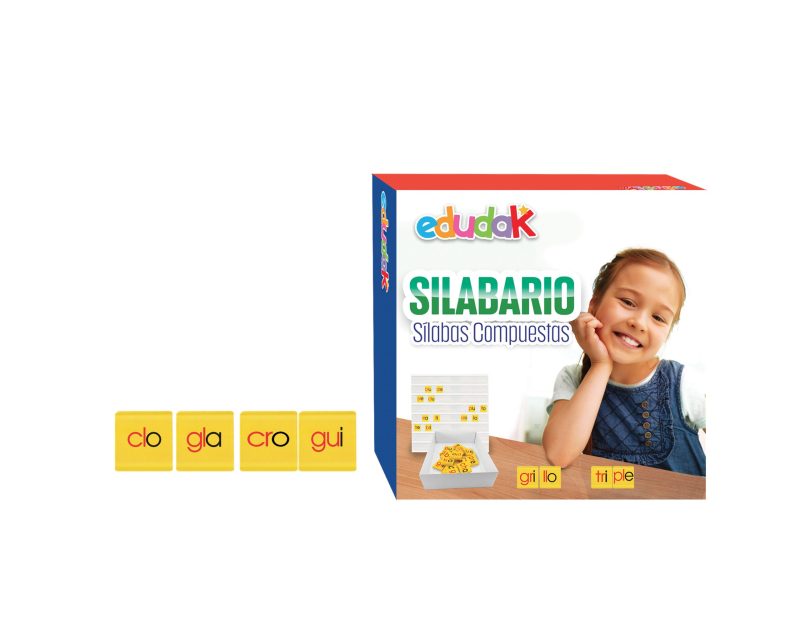 Didacti Juego de silabas compuestas
