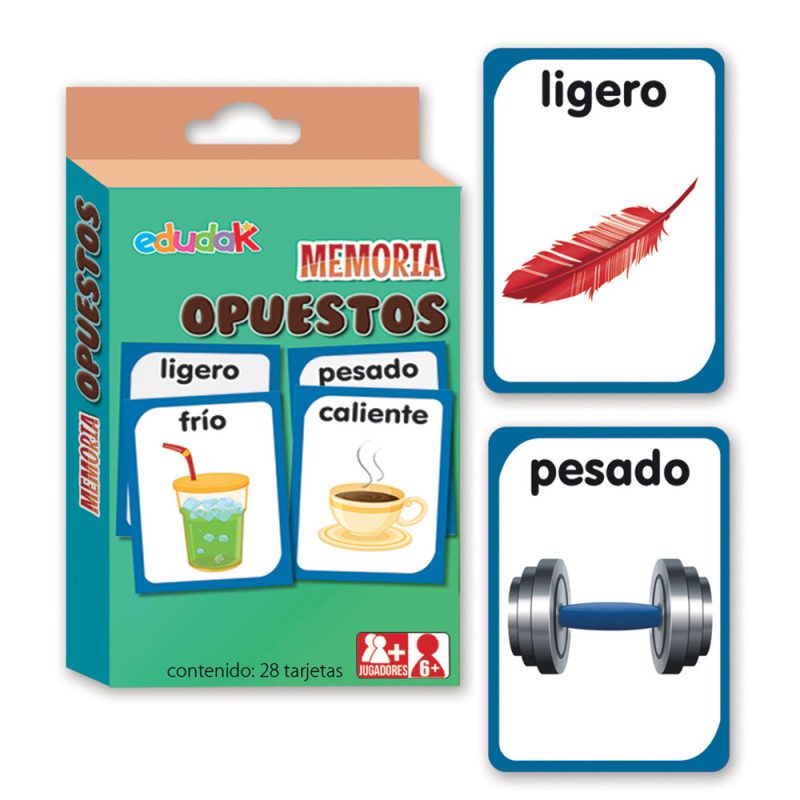 Didacti Memoria opuestos con 28 pzas 