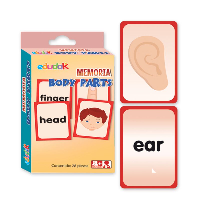 Didacti Memoria body parts 80pzas