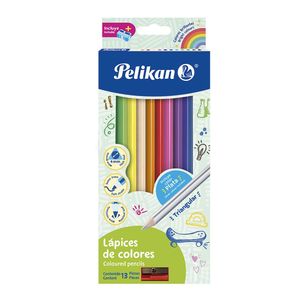 Didacti Lápices de colores triangulares 13 pzs.