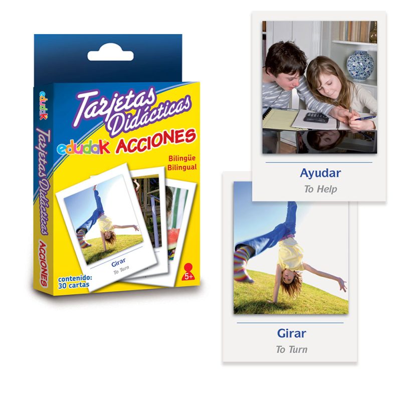 Didacti Tarjetas didácticas acciones 