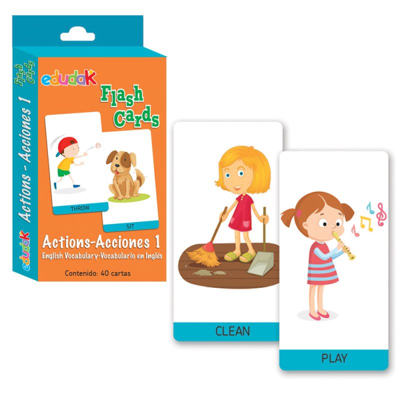 Didacti Flash cards actions 1 40pzas