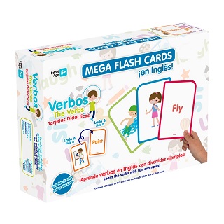 Didacti Flash cards verbos ingles y español