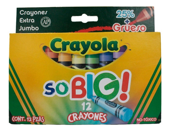 Didacti Crayones extra jumbo c/12