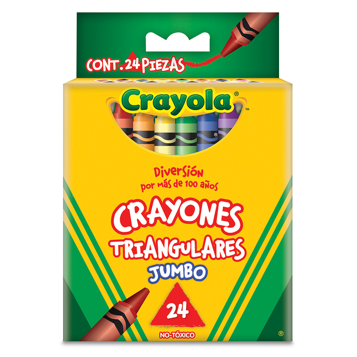 Didacti Crayones triangulares jumbo c/24