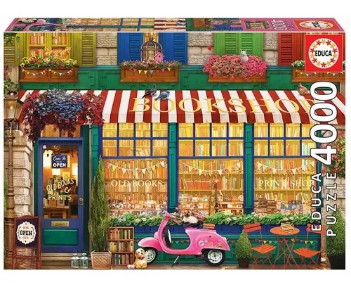 Didacti Rompecabezas libreria vintage 4,000 piezas de cartón 136x96 cm18582
