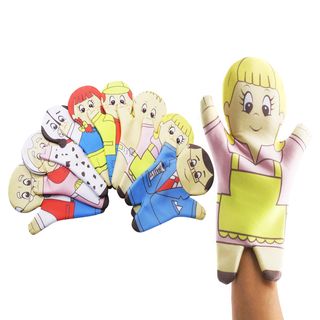 Didacti Guiñol la familia c/8pzas
