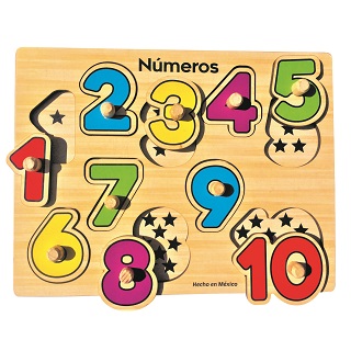 Didacti Resaque de números 0-10 10 piezas 29 X 23 cm