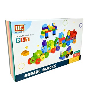 Didacti SET  de construcción en caja 128pzas 