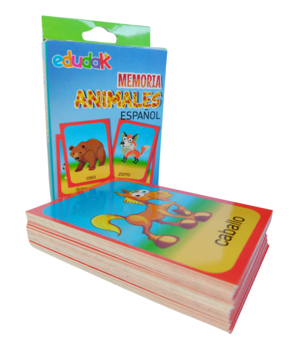 Didacti Memoria animales español 60 piezas