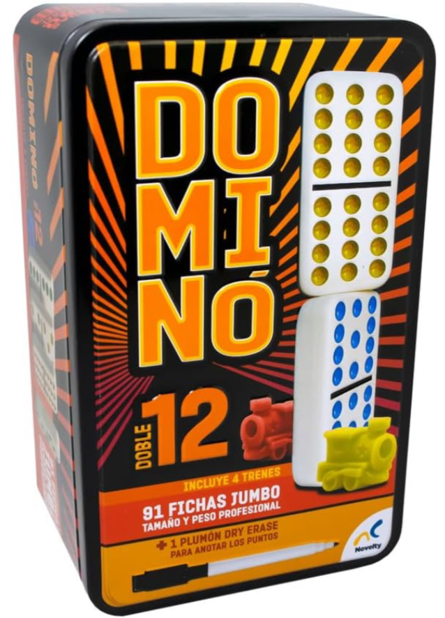 Didacti Domino doble 12 91 fichas