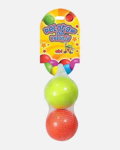 Didacti Pelotas de esponja colores neón 