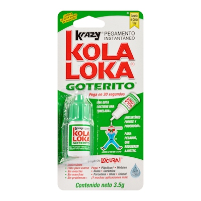 Didacti Pegamento instantáneo goterito, 3.5 g