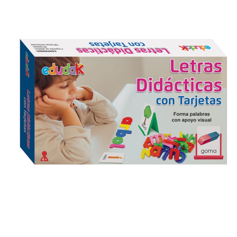 Didacti Letras didácticas con tarjetas 