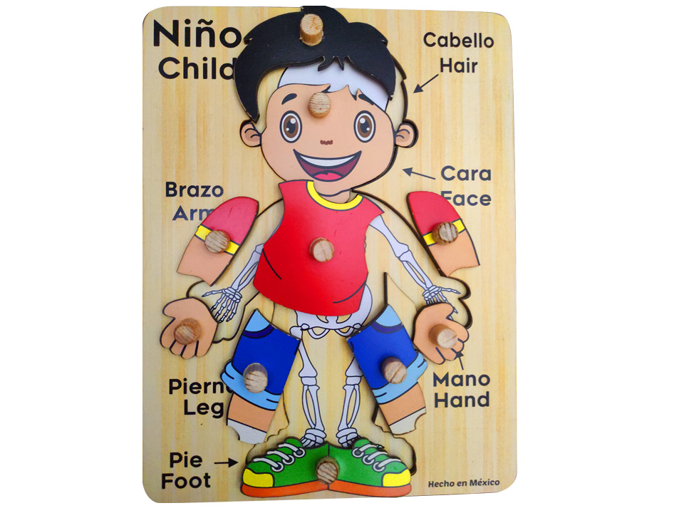 Didacti Resaque niño 6 pzas 29x23cm 