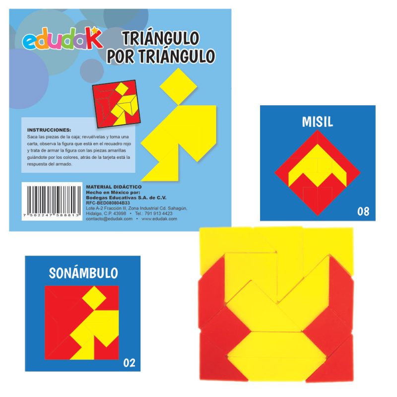 Didacti Triangulo por triangulo 12cm