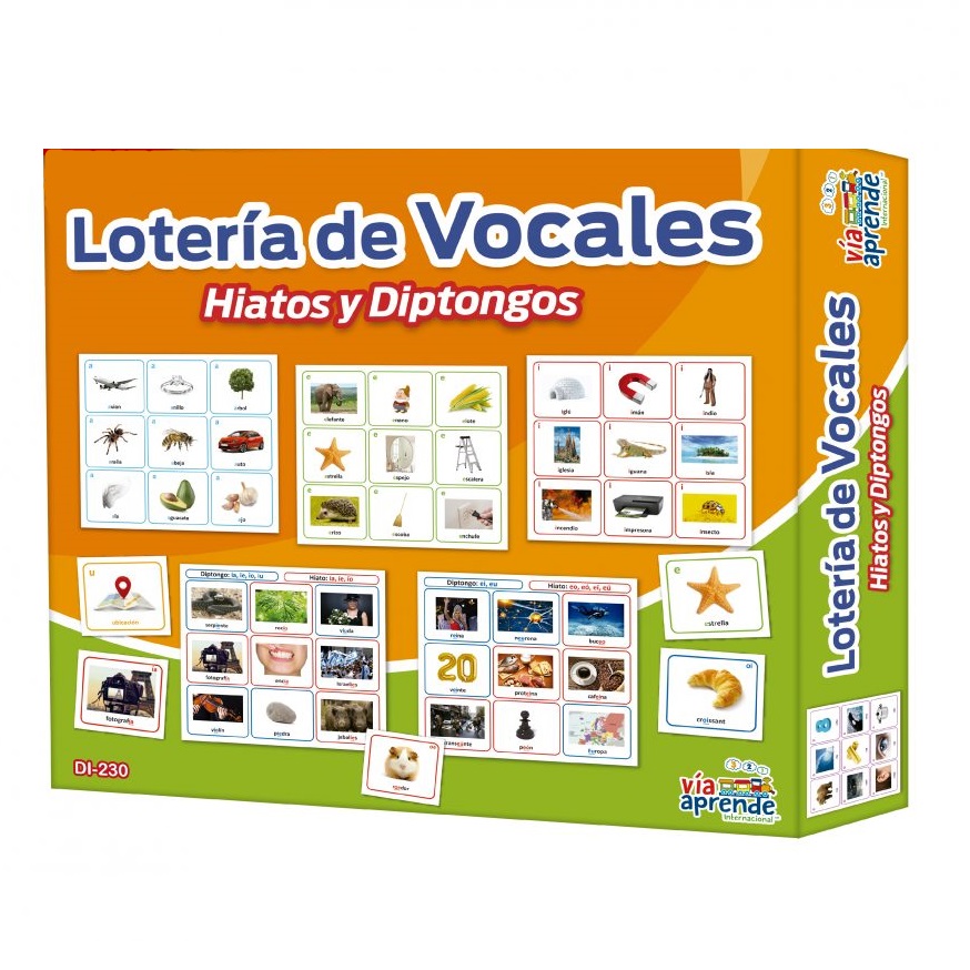 Didacti Lotería silabas compuestas