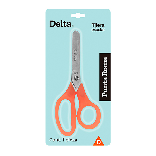 Didacti Tijera escolar  punta roma 1 pza D20 