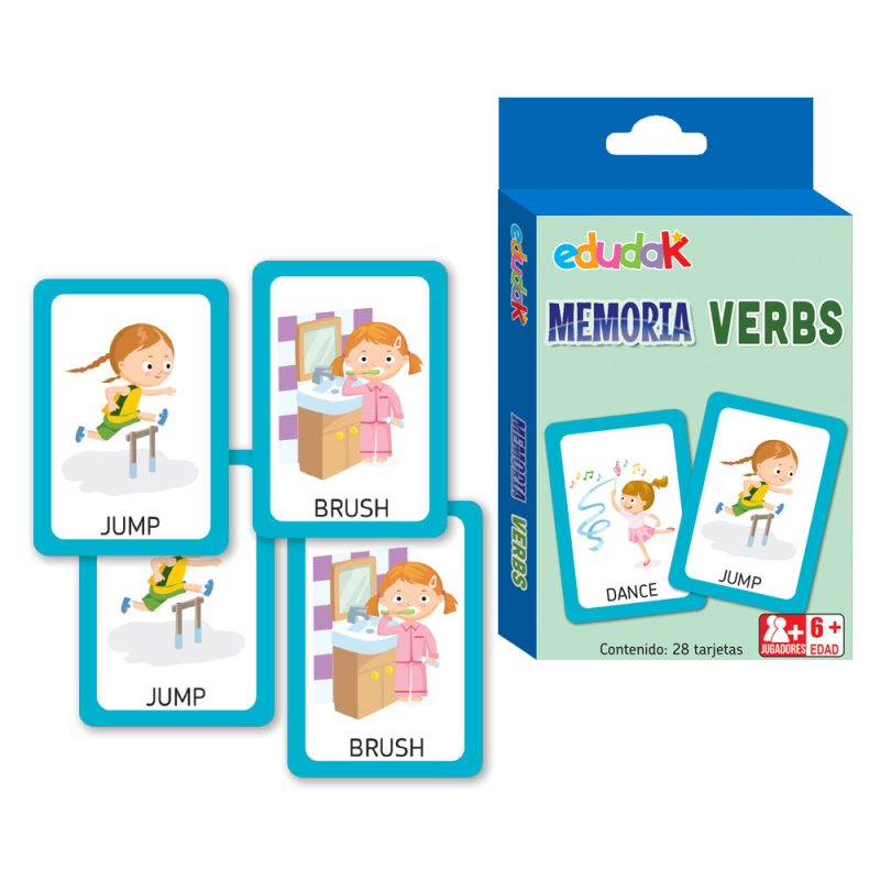 Didacti Memoria verbs actions con 28 pzas 