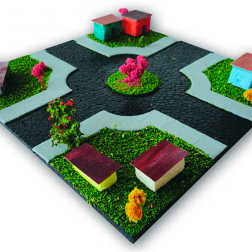 Didacti Zona urbana grande tamaño aprox 20x20cm 1 pza 904       