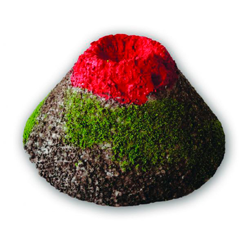 Didacti Volcán verde erupción tamaño aprox 16x14cm 1 pza