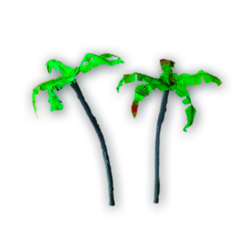 Didacti Palmera chica 10 cm c/2