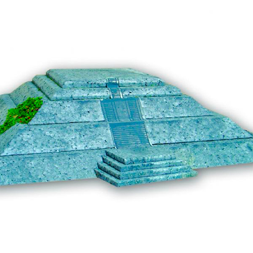 Didacti Piramide sol y luna grande 21x 23.5x6 cm 2pza 457