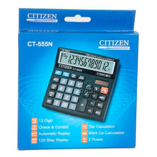 Didacti Calculadora básica CT-555N 12 dígitos