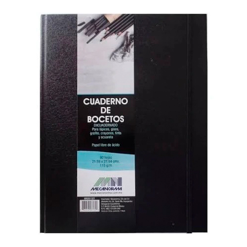 Didacti Block para bocetos 21.5 X 27.9 cm 80 hojas MN261321