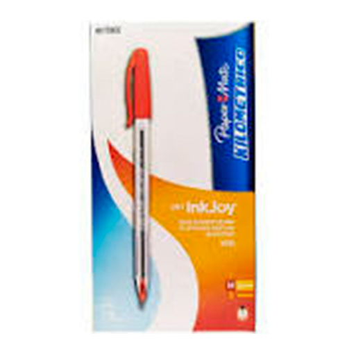 Didacti Bolígrafo punto medio rojo kilométrico c/12