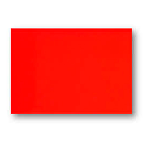 Didacti Cartulina fluorescente roja papel satinado 47.5 X 66 cm 