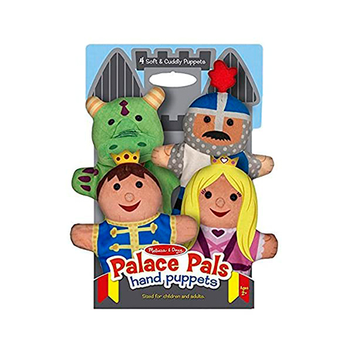 Didacti Títere amigos del palacio; 4 titeres de tela suaves 19082