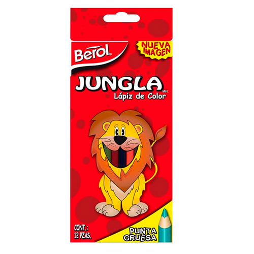 Didacti Colores largos jungla c/12 