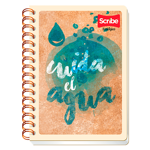 Didacti Cuaderno profesional Ecológico arillo doble 100 hojas 3803 cuadro 7mm