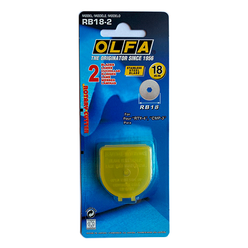 Didacti Cuchilla de repuesto RB18 c/2