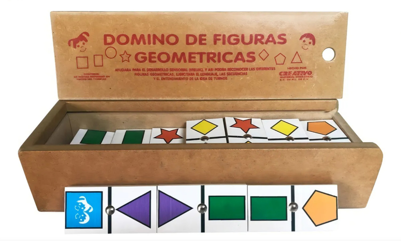 Didacti Domino figuras geométricas CD69