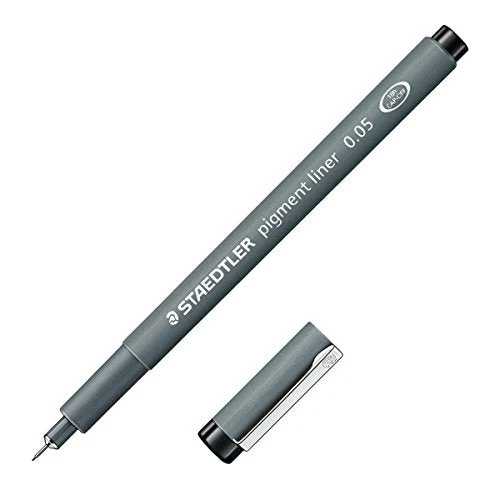 Didacti Estilógrafo desechable negro 0.05mm 1pza