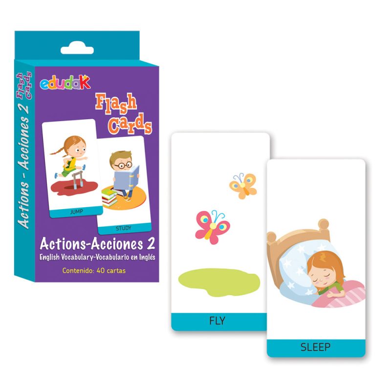 Didacti Flash cards actions 2  40pzas