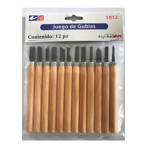 Didacti Juego de gubias 12 pzas  5012 
