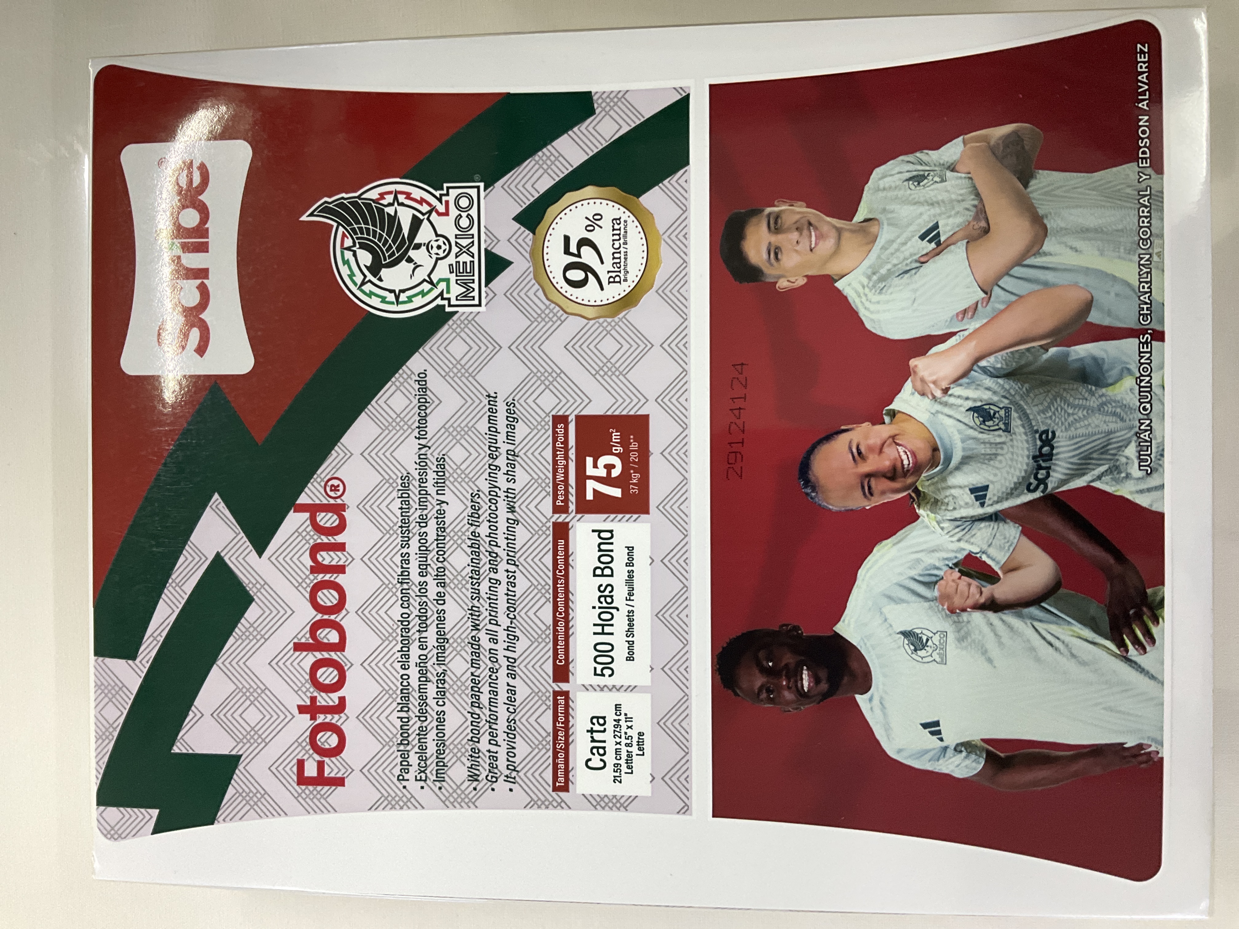 Didacti Foto bond carta 500 hojas 75g/m2