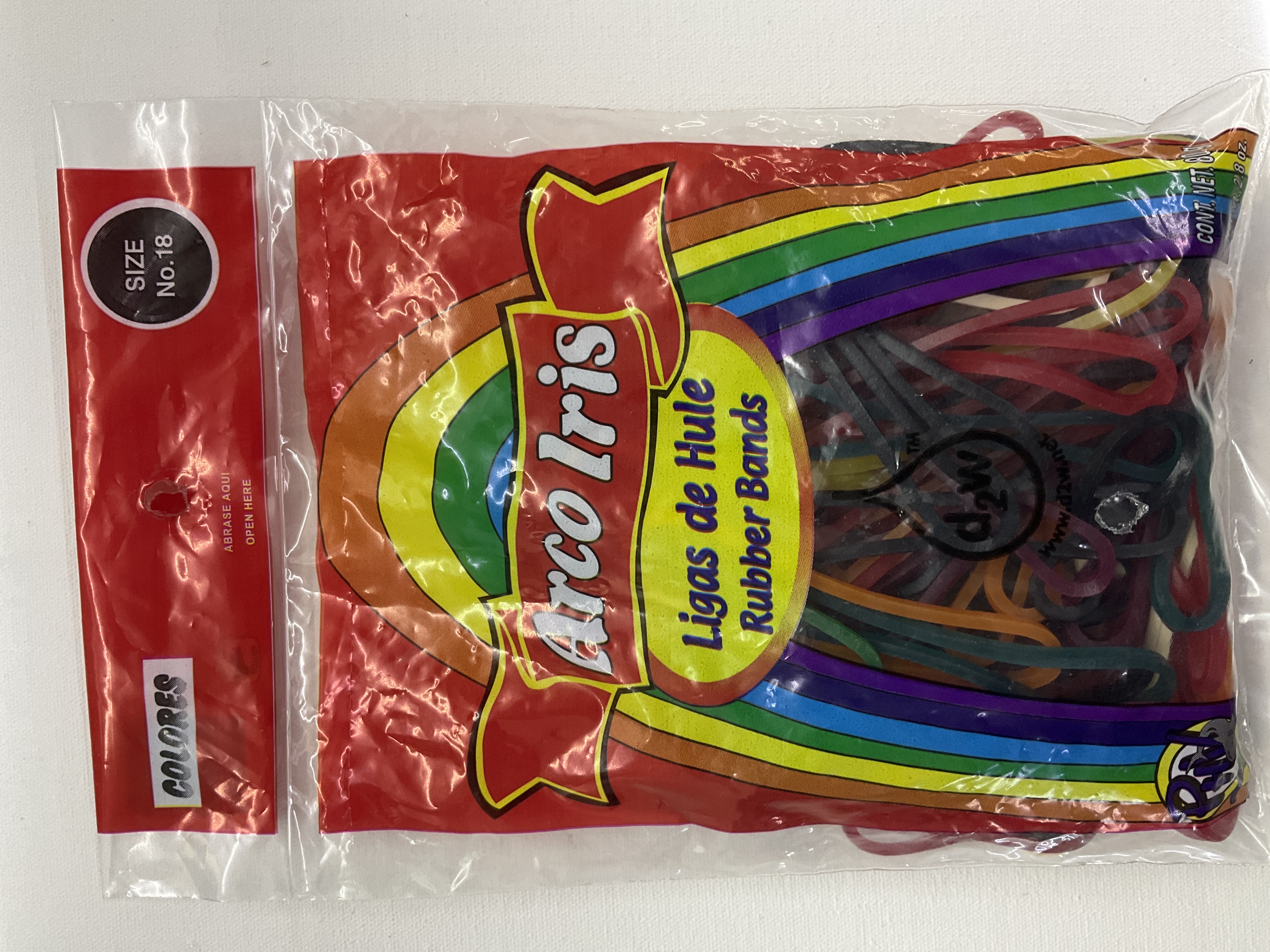 Didacti Ligas de hule colores #18 