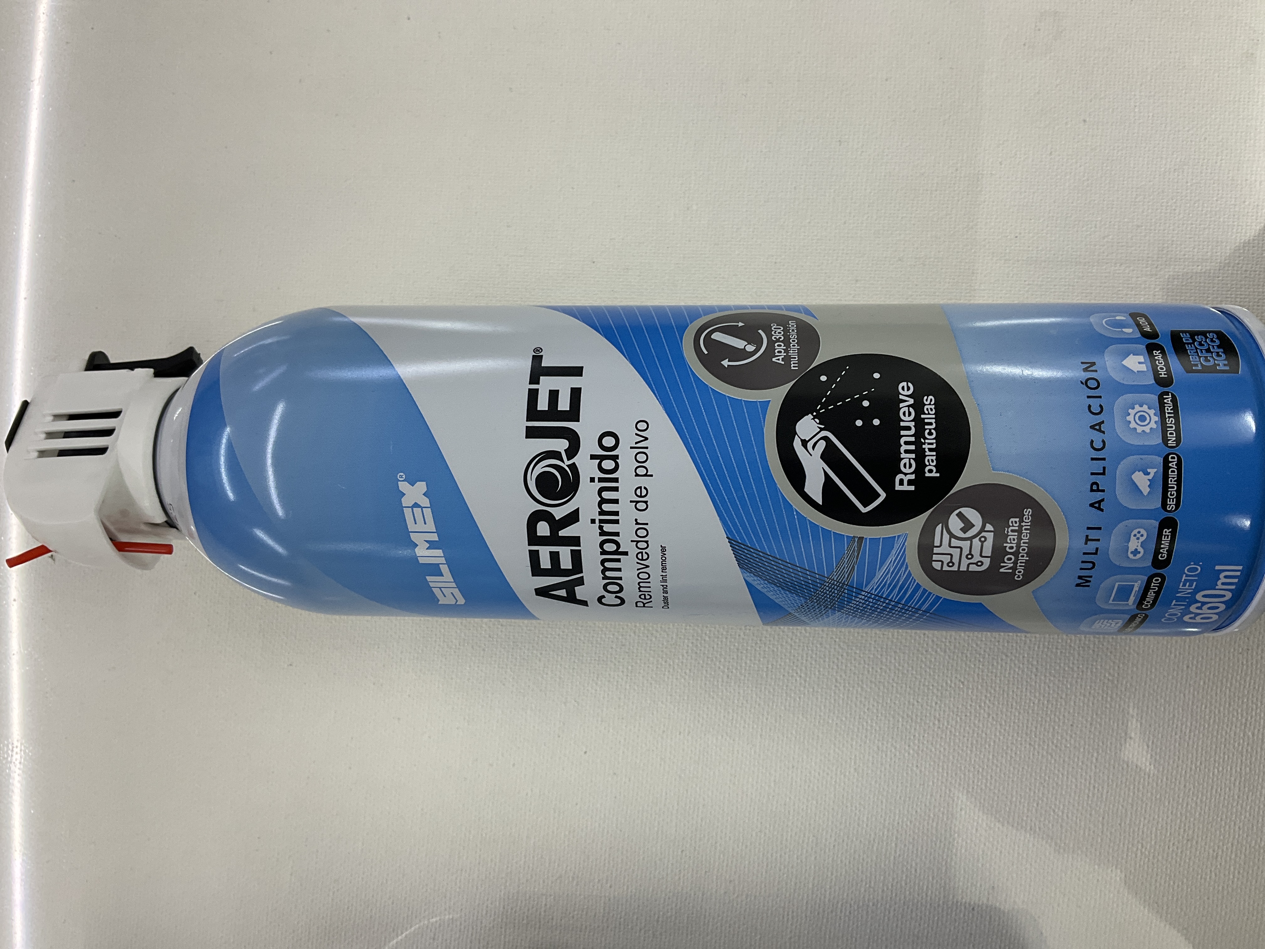 Didacti Aire comprimido con válvula 660ML Removedor de polvo