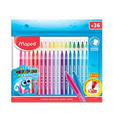 Didacti Plumones ocean 36pzas funda