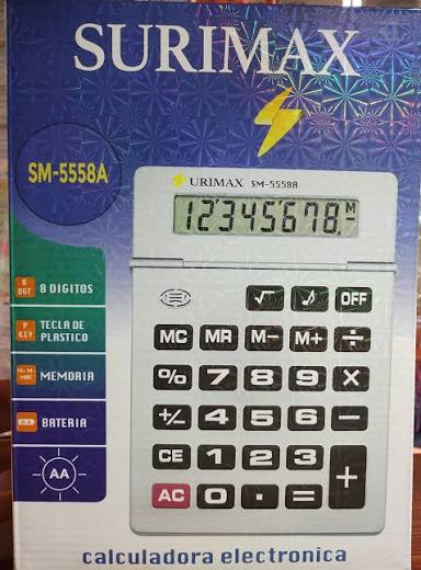 Didacti Calculadora basica jumbo sm-5558a
